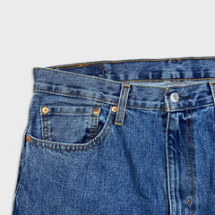Levi's 516 Jeans Mens 36x25 Blue Regular Straight Leg Medium Wash Denim Pants