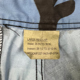 Vintage Y2K Rothco BDU Pants Mens 38x32 Blue Camouflage Military Army Tactical Cargo Trouser