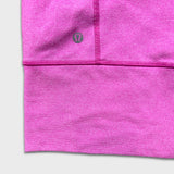 Lululemon In Stride Jacket Paris Pink Womens Size 6 Full Zip Sports Athletic