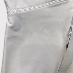 Lululemon Winter Sprinter Hoodie Womens Size 12 White 1/2 Zip Hooded Sweater