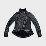 Lululemon Light Jacket Womens Size 8 Black Lightweight High Collar Lined Full Zip