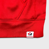 Nike Sportswear Team Canada Hoodie Mens Large Red Full Zip Hockey NHL Therma-Fit Hooded Sweater