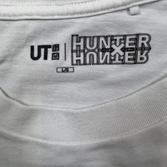 Uniqlo x Hunter x Hunter Tee Mens Large White Anime Graphic Short Sleeve Shirt