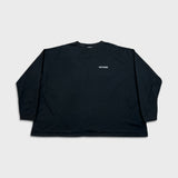 SS20 WE11DONE Long Sleeve Shirt Mens Small Black Oversized Graphic Tee