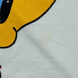 Vintage 1995 Tweety Bird Sleeveless Shirt Womens XS White Looney Tunes Cartoon Top