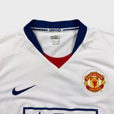 Vintage 2008/09 Nike Manchester United Soccer Jersey Mens Medium White FIFA Kit