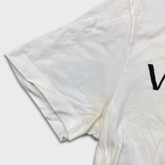 Versace T Shirt Mens Medium White Spell Out Medusa Logo Short Sleeve Tee