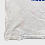 Vintage 1992 Beaver Brand Condoms T Shirt Mens Large White USA Single Stitch Humour