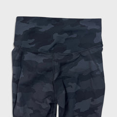 Lululemon Base Pace High-Rise Tight 28" *Brushed Nulux Womens Size 2 Black Camo