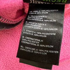 The North Face Fleece Womens Large Pink Denali Polartec Outdoor Full Zip Jacket