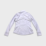 Lululemon Define Jacket Womens Size 14 Purple Full Zip Sports Track Top