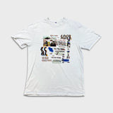 SS20 ADER Error T Shirt Mens Medium White Space Invaders Alien Graphic Tee