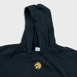 Nike Toronto Raptors Hoodie Mens 3XL Black City Edition Courtside NBA Basketball Hooded Sweater