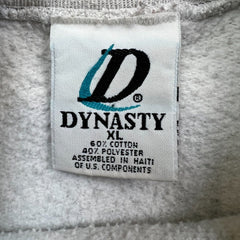 Vintage 90s Miami Dolphins Sweatshirt Mens XL Gray NFL Football Pullover Crewneck