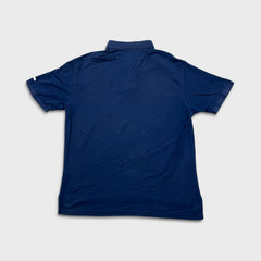 Vintage Y2K Nike Challenge Court Tennis Polo Shirt Mens Large Blue Sportswear Dri Fit