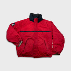 Nautica Jacket Mens XL Red NS-83 Reverisble Puffer Down Full Zip Outdoor Coat