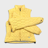 Nike Sportswear ACG Jacket Mens Small Yellow Swoosh Level 3 Outer Layer Quilted