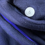 Lululemon Groove Short Womens Size 6 Purple Athletica Yoga Pilates Mid Rise