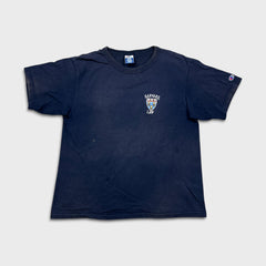 Vintage 90s Harvard Law Champion T Shirt Mens Large Blue Faded University Tee