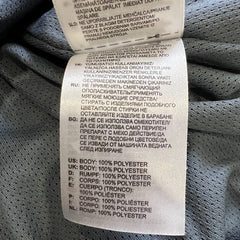 Adidas Light Jacket Mens Medium Blue Essentials 3 Stripe Full Zip Climalite Windbreaker Bomber