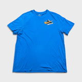 Nike Sportswear T Shirt Mens XL Blue Athletic Dri Fit Graphic Short Sleeve Tee