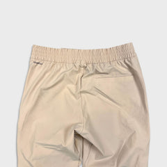 Adidas 4CMTE Pants Mens Medium Beige Sportswear Lightweight Athletic Jogger