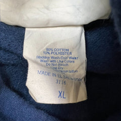 Vintage Majestic New York Yankees Hoodie Mens XL Blue MLB Baseball 90s Pullover