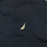 Nautica Jacket Mens XL Blue Full Zip Spell Out Logo Heavy Coat Outdoor