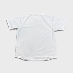 Vintage 90s Adidas T Shirt Mens XL White 3 Stripes Athletic Short Sleeve Tee