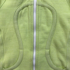 Lululemon Scuba Hoodie Womens Size 2 Green Full Zip Sports Hooded Sweater