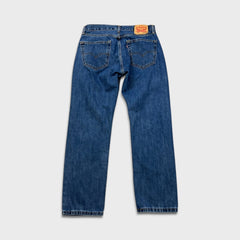 Levi's 505 Jeans Mens 33x30 Blue Regular Fit Straight Leg Medium Wash Denim Pants