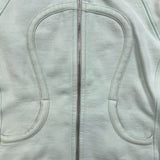 Lululemon Scuba Hoodie Womens Size 8 Green Full Zip Sports Hooded Sweater