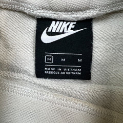 Nike Sportswear Sweatshirt Womens Medium White Mock Neck Crop Pullover