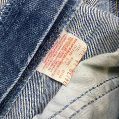 Vintage 90s Levi's 619 Jeans Mens 32x30 Orange Tab Medium Wash Relaxed Denim Pants