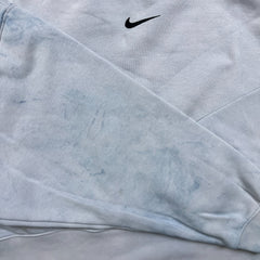 Nike Sportswear Phoenix Fleece Sweatshirt Womens XS Purple Oversize Crop Crewneck