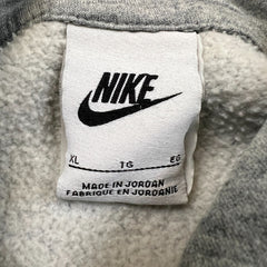 Nike Sportswear Hoodie Mens XL Gray Swoosh Pullover Hooded Sweater