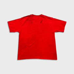 Vintage Y2K Calgary Flames T Shirt Mens XL Red Sportswear NHL Hockey Tee