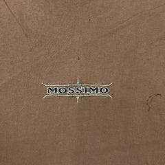 Vintage 90s Mossimo T Shirt Mens Medium Brown Faded Single Stitch Distressed Tee