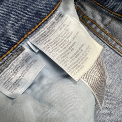 Levi's 505 Jeans Mens 34x30 Blue Regular Fit Straight Leg Light Wash Faded Denim Pants