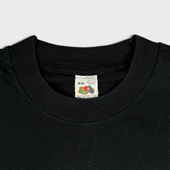 Vintage 1991 Toronto Blue Jays T Shirt Mens Medium Black American League MLB Baseball Tee