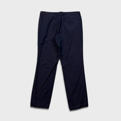 Hugo Boss AG Dieselstrasse Dress Pants Mens 33x28 Blue Extra Slim Trousers