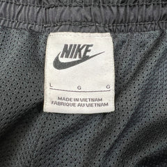Nike Sportswear Track Pants Mens Large Black Swoosh Athletic Gym