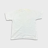 Vintage 90s Atlas World Earth T Shirt Mens XL White Short Sleeve Tultex Tee