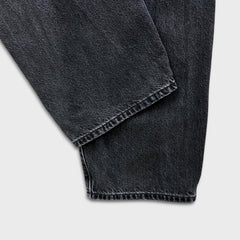 Levi's Jeans Womens 28x31 Black Baggy Dad Dark Wash Faded Denim Pants