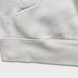 Vintage Y2K Nike Sportswear Sweatshirt Mens 2XL White Swoosh Full Zip Sweater