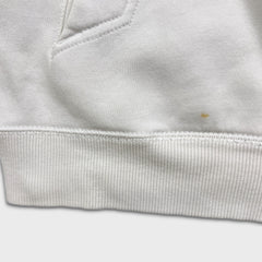 Vintage Y2K Nike Sportswear Sweatshirt Mens 2XL White Swoosh Full Zip Sweater
