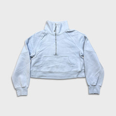 Lululemon Scuba Oversized Funnel Neck Shirt Womens XS 1/2 Zip Sweatshirt