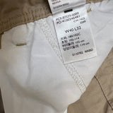Levi's Pants Mens 40x32 Beige Signature Gold Utility Straight Leg Casual Cargo