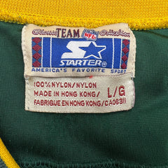 Vintage 90s Starter Green Bay Packers Reggie White #92 Jersey Mens Large Green NFL