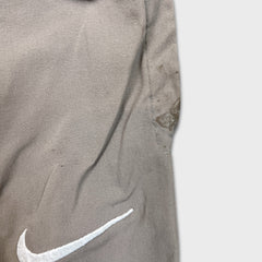 Nike Sportswear Track Pants Mens Medium Gray Swoosh Cargo Athletic